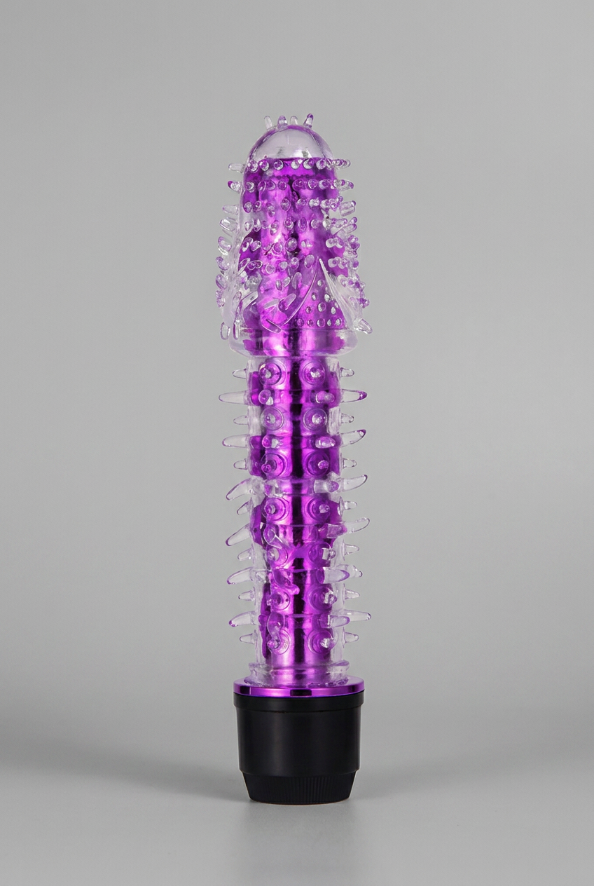 Midnight Pulse Textured Rabbit Vibrator
