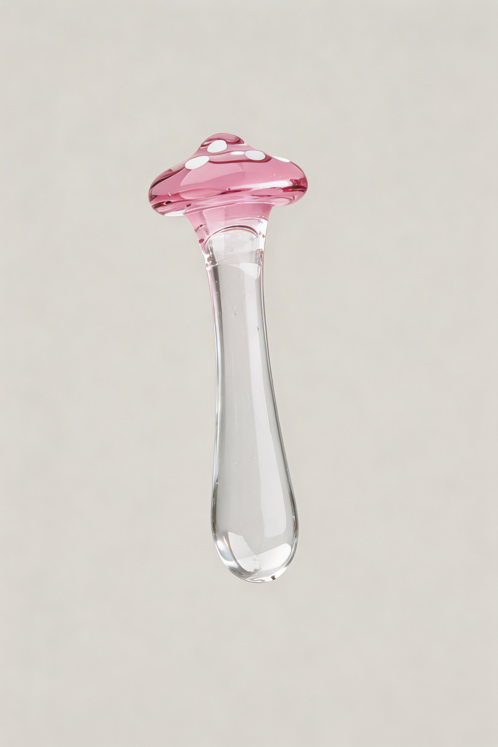 Mushroom Glass Dildo