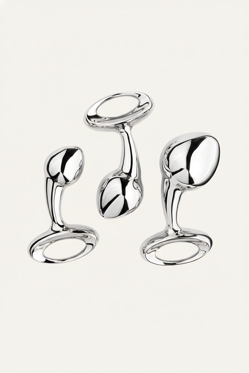 Luxe Smooth Stainless Steel Butt Plug