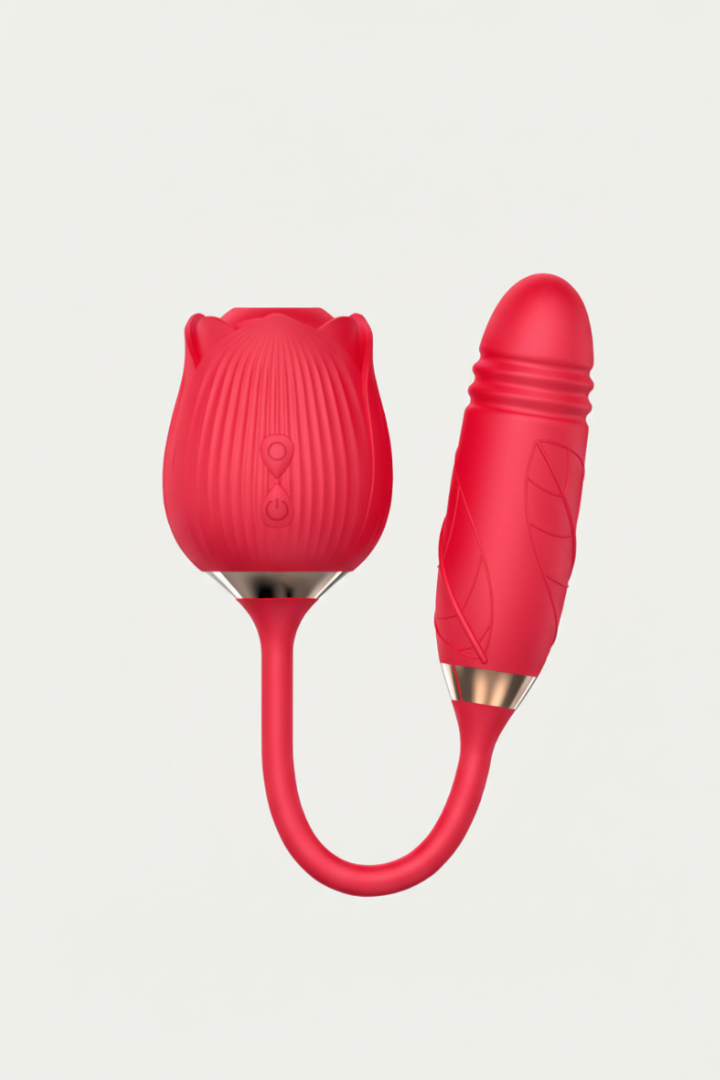 Rosélia 2-in-1 Rose Suction & G-Spot Vibrator